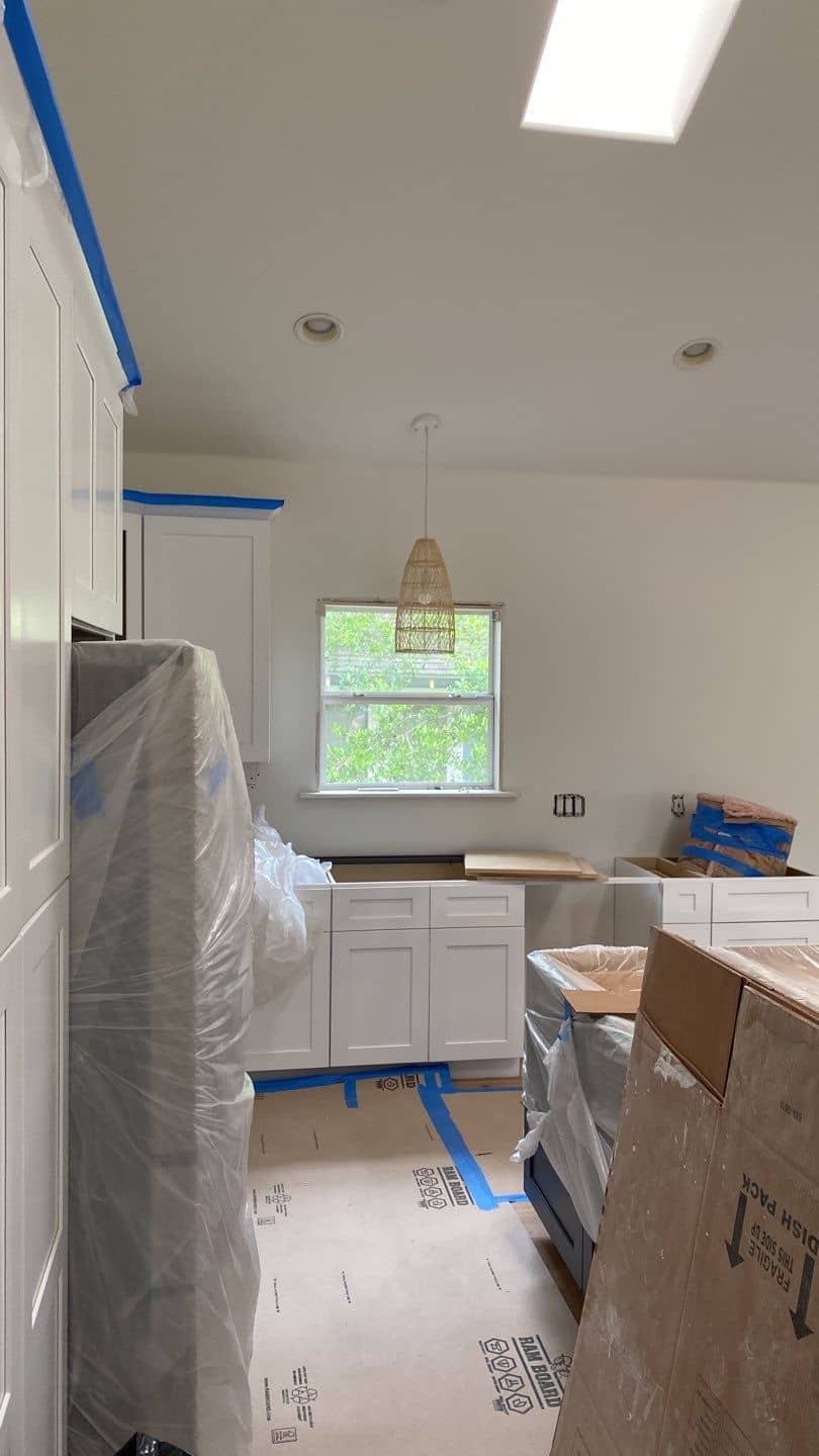 Interior Reconstruction before work by CDG Restoration & Construction in the Austin, TX area